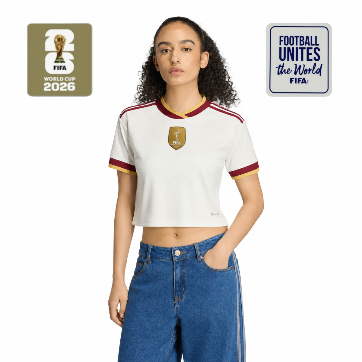 Jersey Spanish Away Women Top 2026 - World Champions