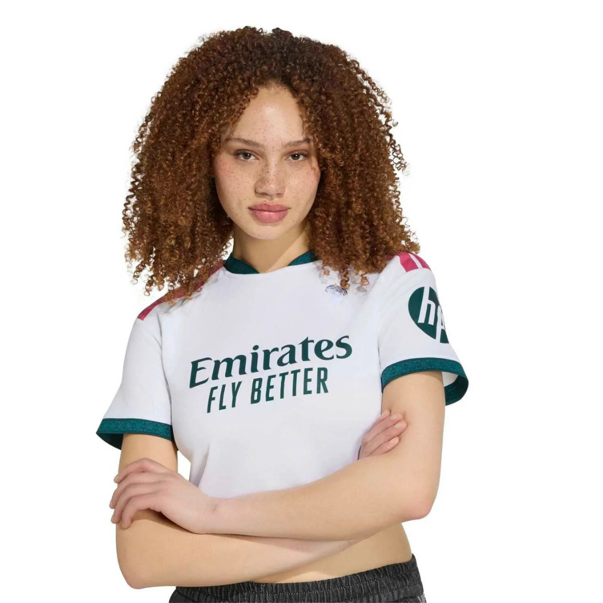 Jersey Real Madrid Home Women Cropped 2026-27