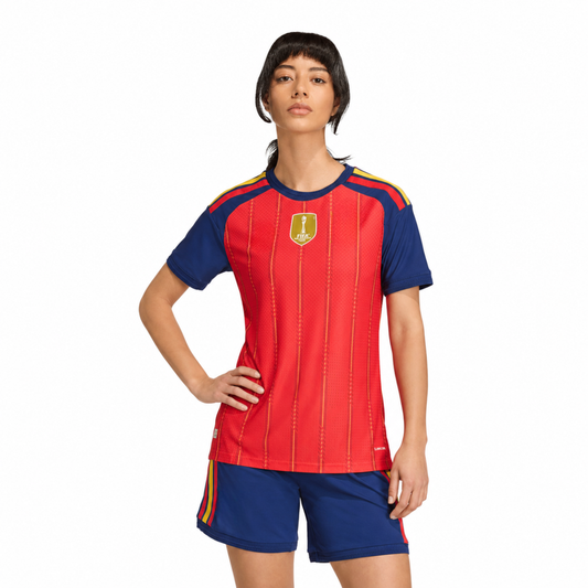 Jersey Spanish Home Women Player 2026 - World Champions