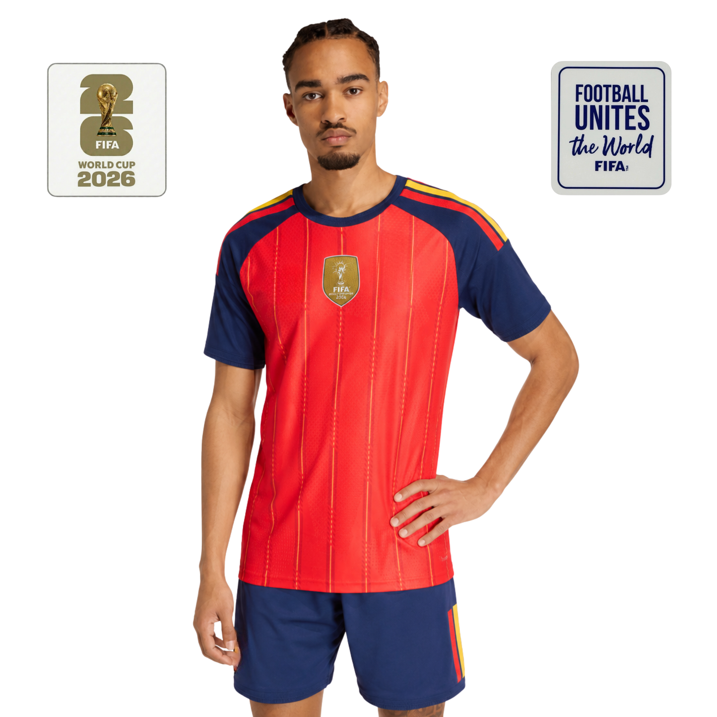 Jersey Spanish Home Player 2026 - World Champions