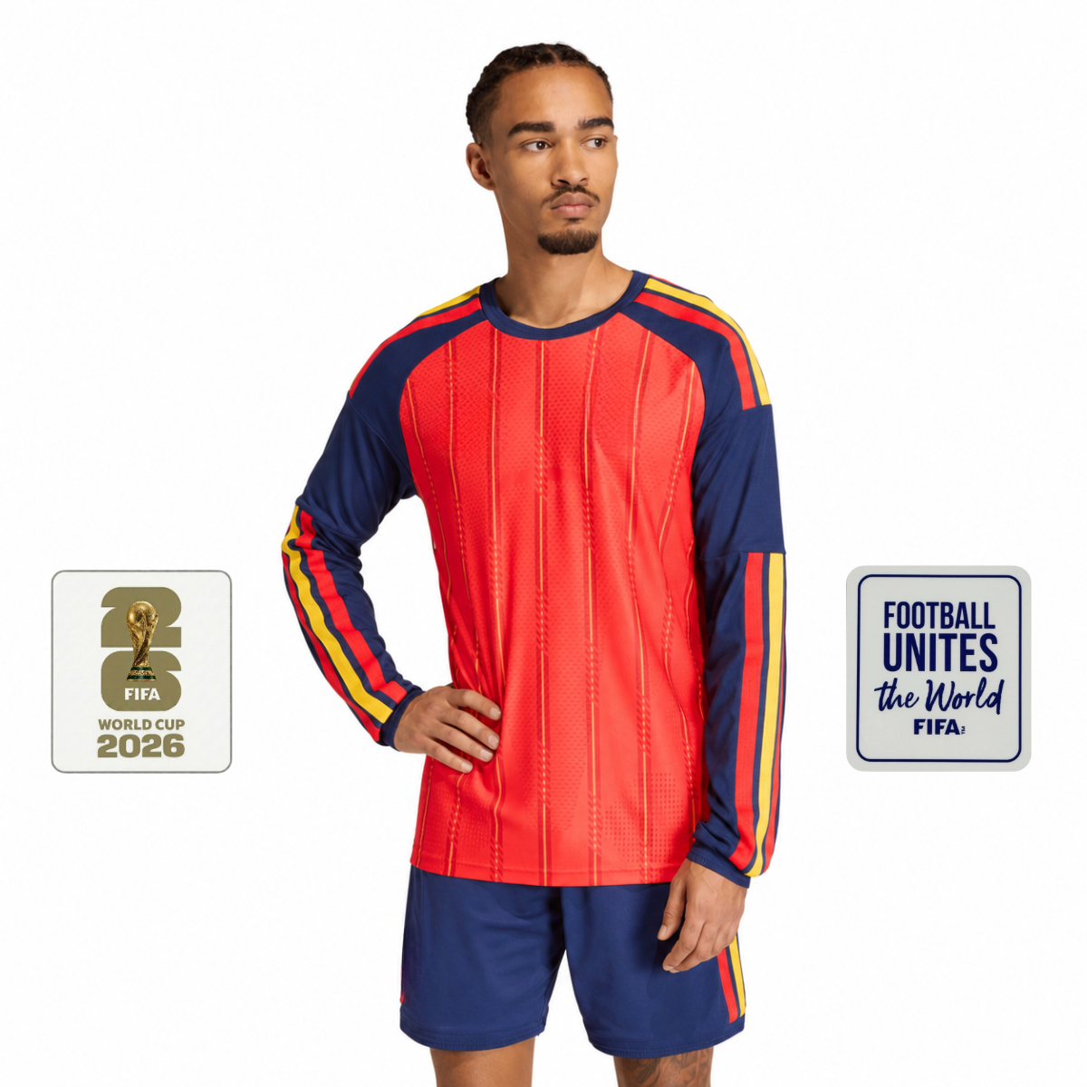 Jersey Long Sleeve Spanish Home Player 2026