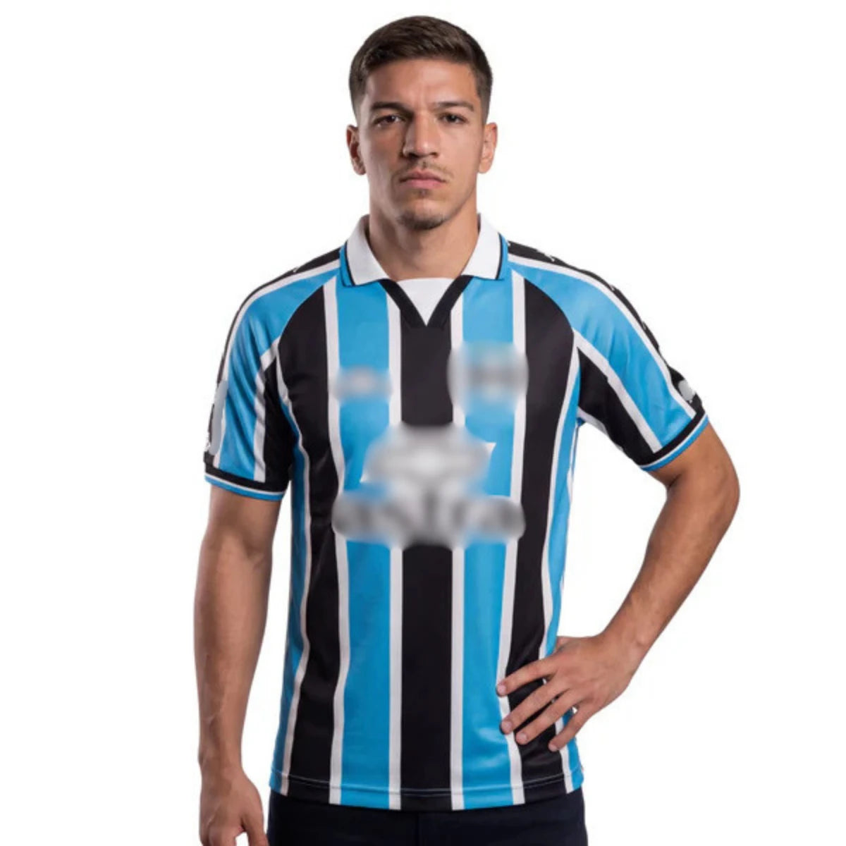 Jersey Grêmio Home Retro 2000 Blue and Black